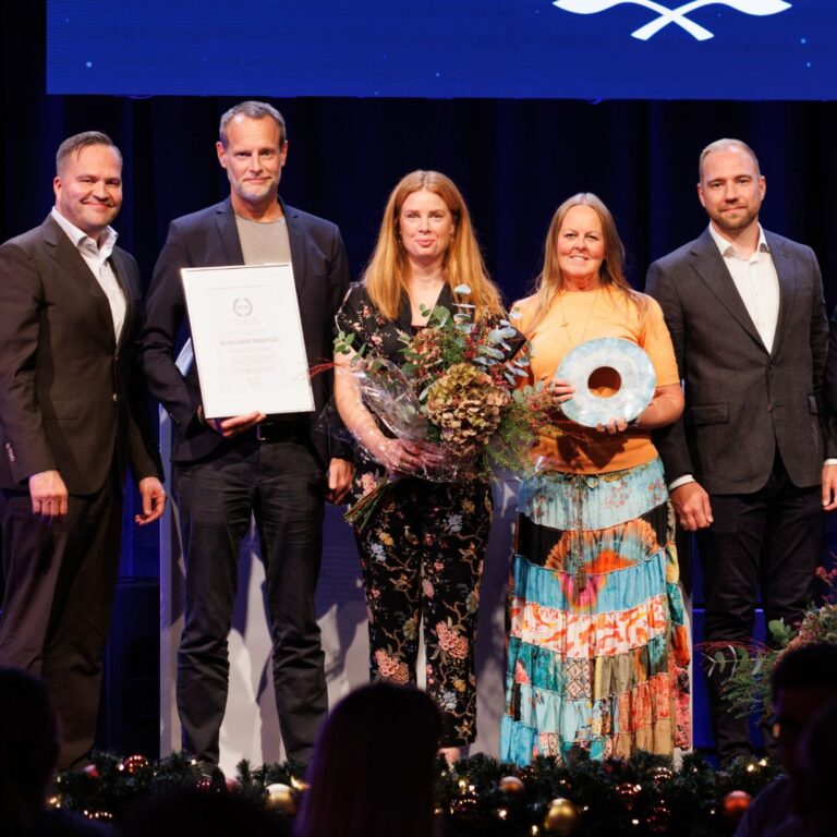 Arlanda Airport Marketplace team, winners of Commercial Space of the Year under 25,000 m² at the NCSC Nordic Awards 2025