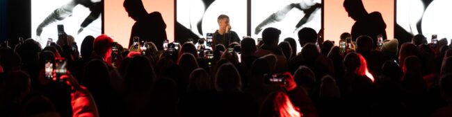 Audience at The Node in Stockholm during the NCSC Sweden Awards 2026